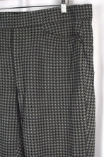 Load image into Gallery viewer, Grey Houndstooth Print Dress Pants