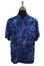 Load image into Gallery viewer, Blue Standard Brand Hawaiian Shirt