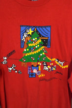 Load image into Gallery viewer, 1992 Doggy Christmas Long sleeve T-shirt
