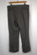 Load image into Gallery viewer, Grey Houndstooth Print Dress Pants
