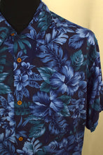 Load image into Gallery viewer, Blue Standard Brand Hawaiian Shirt
