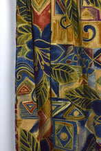Load image into Gallery viewer, 80s/90s Abstract Shape Floral Print Skirt