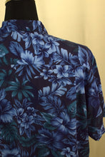 Load image into Gallery viewer, Blue Standard Brand Hawaiian Shirt