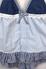 Load image into Gallery viewer, Reworked Halterneck Babydoll Top