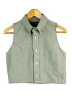 Load image into Gallery viewer, Reworked Cropped Ralph Lauren Brand Top