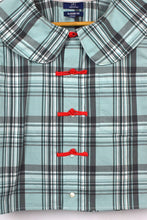 Load image into Gallery viewer, Reworked Checkered Blouse