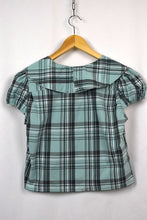 Load image into Gallery viewer, Reworked Checkered Blouse