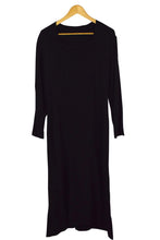 Load image into Gallery viewer, 80s Black Dress