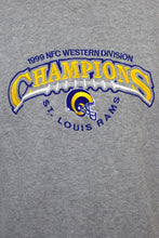 Load image into Gallery viewer, 1999 St Louis Rams NFL Champions Sweatshirt