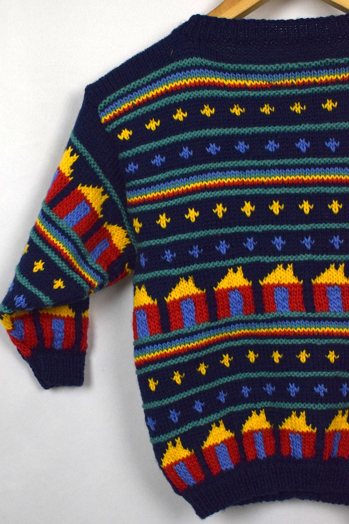 Hand-Knitted Children's Cardigan