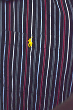 Load image into Gallery viewer, Reworked Ralph Lauren Brand Cropped Top