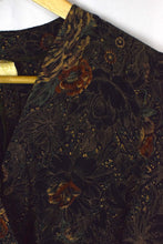 Load image into Gallery viewer, Black Floral Print Dress