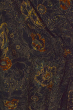 Load image into Gallery viewer, Black Floral Print Dress