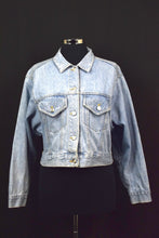 Load image into Gallery viewer, Mickey and Minnie Mouse Denim Jacket