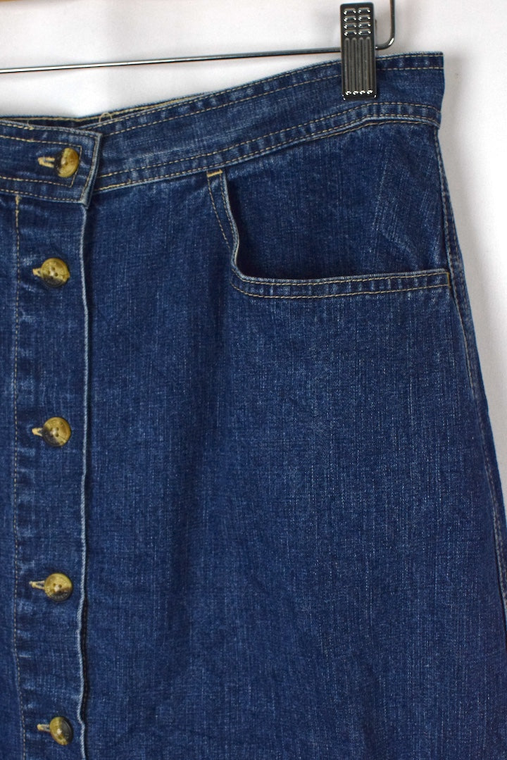 Gloria Vanderbilt Brand Denim Skirt
