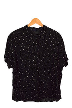 Load image into Gallery viewer, 80s/90s Polka Dot Print Blouse