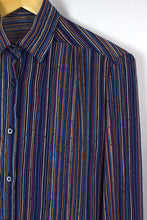 Load image into Gallery viewer, Reworked Striped Print Blouse

