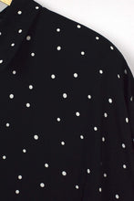 Load image into Gallery viewer, 80s/90s Polka Dot Print Blouse