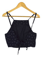 Load image into Gallery viewer, Reworked Floral Print Tie Up Top