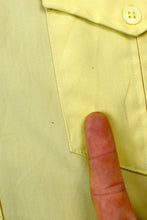 Load image into Gallery viewer, 80s Yellow Van Heusen Brand Shirt