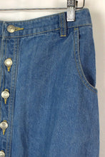 Load image into Gallery viewer, Colza Brand Denim Skirt