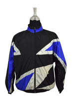 Load image into Gallery viewer, Black and Silver Spray Jacket