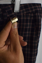 Load image into Gallery viewer, Reworked Red and White Checkered Pants