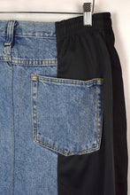 Load image into Gallery viewer, Reworked Adidas Brand Denim Track Skirt

