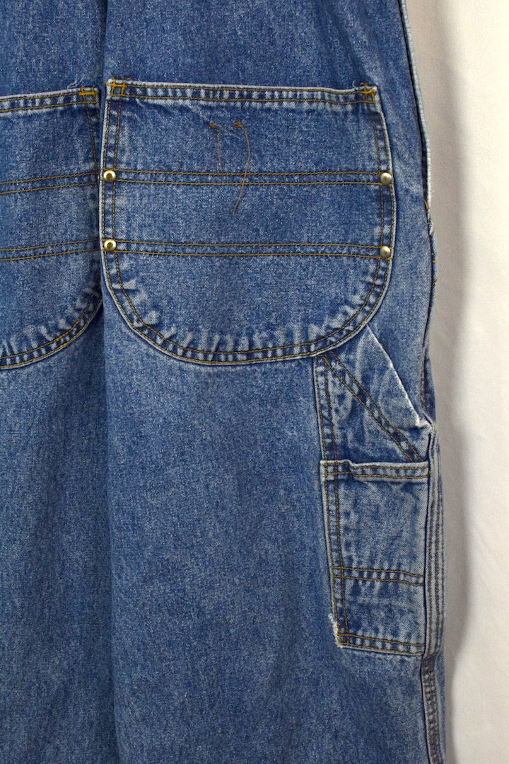 80s/90s Bluenotes brand Long Denim Overalls