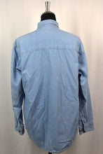 Load image into Gallery viewer, 90s Chester Cheetah Denim Shirt