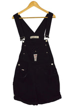 Load image into Gallery viewer, Black Denim Overalls