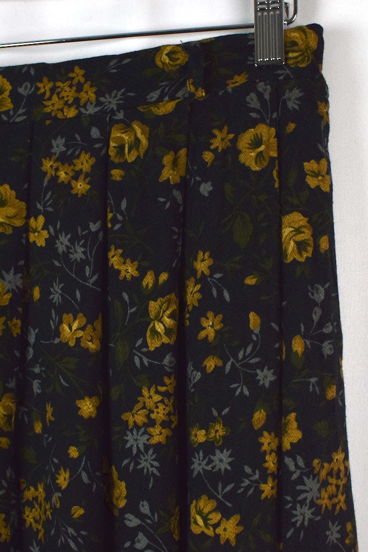 Sag Harbor Brand Rose Print Skirt