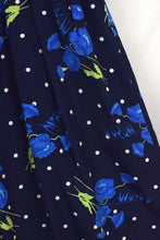 Load image into Gallery viewer, Polka Dot Floral Print Skirt
