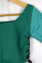 Load image into Gallery viewer, Reworked Adidas Brand Crop Top