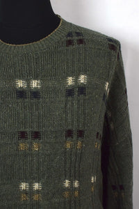 80s/90s Green Knitted Jumper