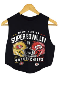 Reworked 2020 NFL Super Bowl Crop T-Shirt