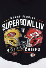 Load image into Gallery viewer, Reworked 2020 NFL Super Bowl Crop T-Shirt
