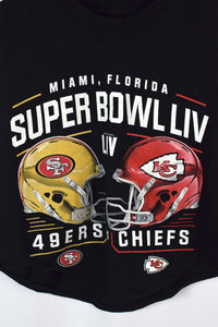 Reworked 2020 NFL Super Bowl Crop T-Shirt