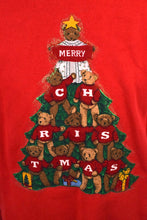 Load image into Gallery viewer, Teddy Bear Christmas Sweatshirt