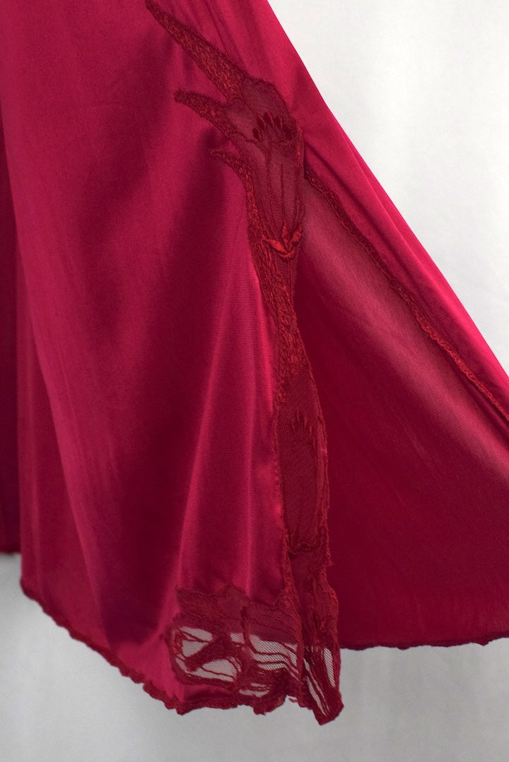 Satin Slip Skirt