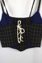 Load image into Gallery viewer, Reworked Ralph Lauren Brand Corset Style Top