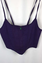 Load image into Gallery viewer, Reworked Ralph Lauren Brand Corset Style Top