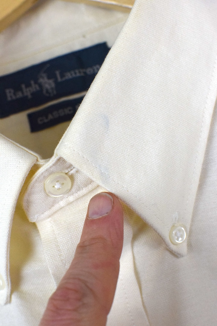 Reworked Ralph Lauren Brand Crop Top