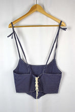 Load image into Gallery viewer, Reworked Ralph Lauren Brand Corset Style Top