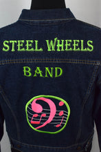 Load image into Gallery viewer, Steel Wheelers Band Denim Jacket