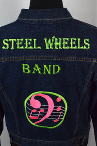 Steel Wheelers Band Denim Jacket