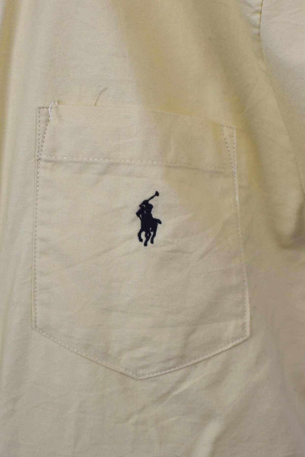Reworked Ralph Lauren Brand Crop Top