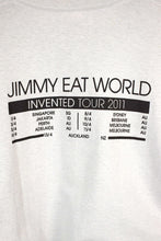 Load image into Gallery viewer, DEADSTOCK Jimmy Eat World 2011 Invented Tour T-Shirt