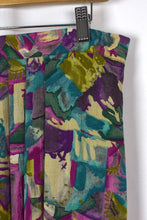 Load image into Gallery viewer, 80s Antel Sports Brand Abstract Print Skirt