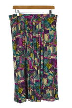 Load image into Gallery viewer, 80s Antel Sports Brand Abstract Print Skirt